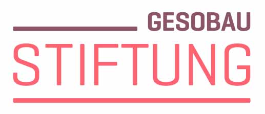 Logo des Sponsors mit Schriftzug: Gesobau Stiftung